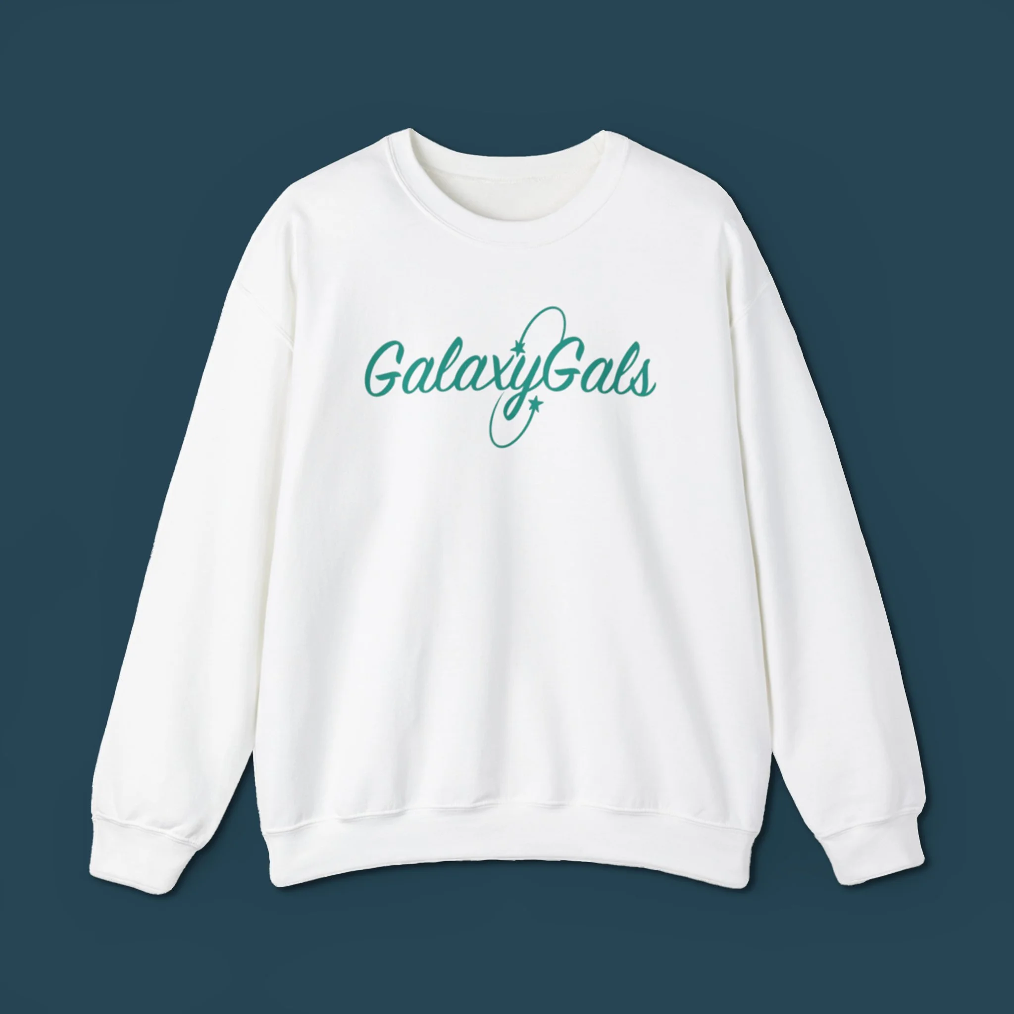Galaxy Gals Blue Unisex Crewneck Sweatshirt Galaxy Gals Studio